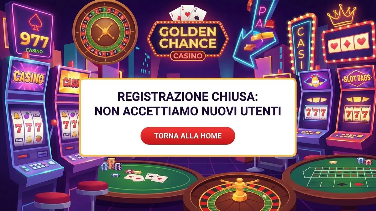 Registrazione con bonus